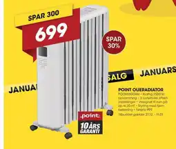 Punkt1 Point olieradiator tilbud