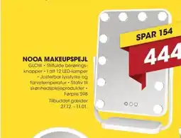 Punkt1 Nooa makeupspejl tilbud