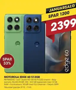 Punkt1 Motorola edge 60 512gb tilbud