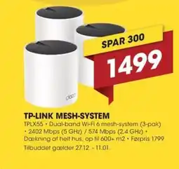 Punkt1 Tp-link mesh-system tilbud