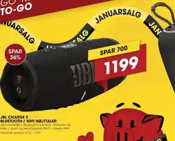 Punkt1 Jbl charge 5 bluetooth-/ wifi højttaler tilbud