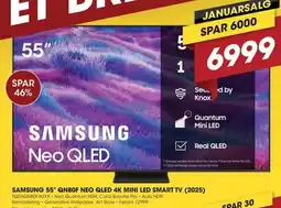 Punkt1 Samsung 55" qn80f neo qled 4k mini led smart tv (2025) tilbud