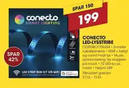 Punkt1 Conecto led-lysstribe tilbud