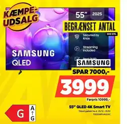 Power Samsung 55" qled 4k smart tv tilbud