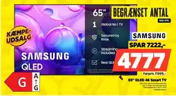 Power Samsung 65" qled 4k smart tv tilbud