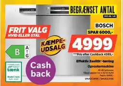 Power Effektiv Zeolith®-tørring Opvaskemaskine tilbud