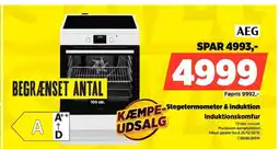 Power AEG Stegetermometer & induktion Induktionskomfur tilbud