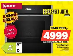 Power Touch & pyrolyse Indbygningsovn tilbud