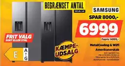 Power Samsung metalcooling & wifi amerikanerskab tilbud