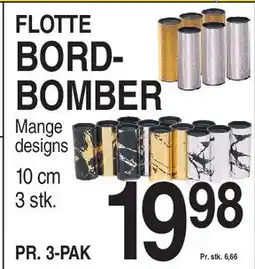 ABC Lavpris Flotte bord-bomber tilbud