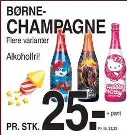 ABC Lavpris Børne-champagne tilbud