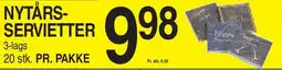 ABC Lavpris NYTÅRSSERVIETTER tilbud