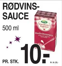 ABC Lavpris Rødvinssauce tilbud