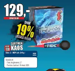 Thansen Twister (Sortiment Kaos) tilbud