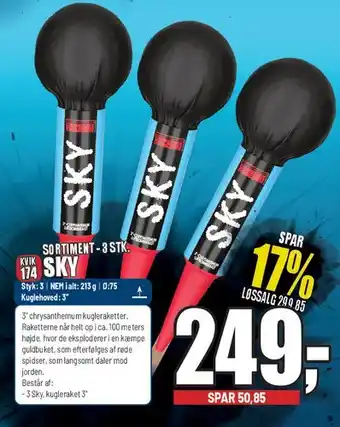 Sortiment - SKY (3 stk)