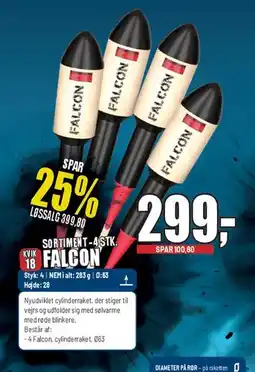 Thansen Falcon - 4 stk. tilbud