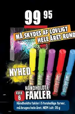 Thansen Håndholdte fakler tilbud