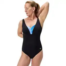 Sport 24 Speedo Shaping Printed OpusGem DD+ Badedragt Dame tilbud