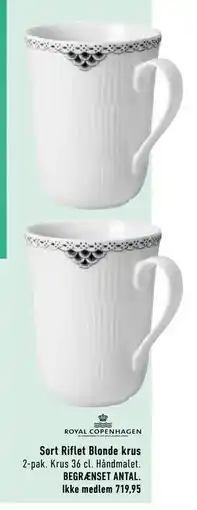 Imerco Sort Riflet Blonde krus tilbud