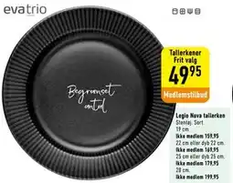 Imerco Legio Nova tallerken, Medlemspris tilbud