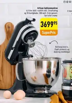 Imerco Artisan køkkenmaskine tilbud