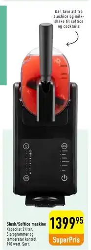 Imerco Slush/Softice maskine tilbud