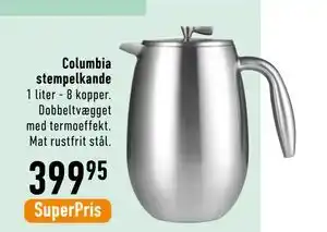 Columbia stempelkande