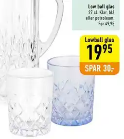 Imerco Lowball glas tilbud