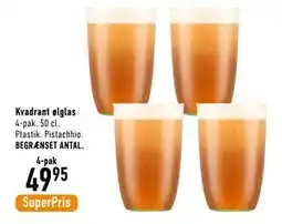 Imerco Kvadrant ølglas tilbud