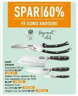 Imerco IconiX knivserie tilbud