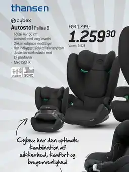 Thansen Autostol tilbud