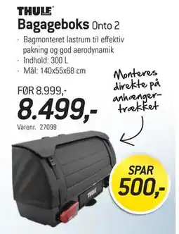 Thansen Bagageboks tilbud