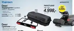 Thansen Bagagesystem tilbud