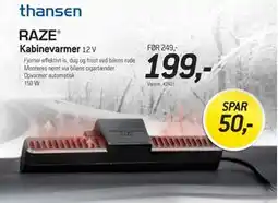 Thansen Kabinevarmer tilbud