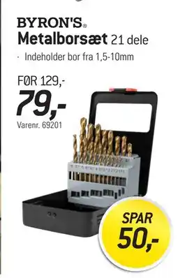 Thansen Metalborsæt tilbud