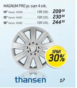 Thansen MAGNUM PRO tilbud