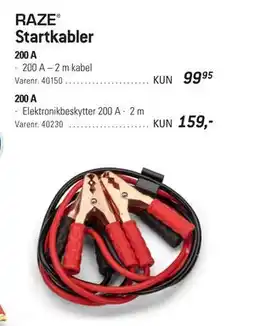 Thansen Startkabler tilbud