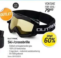 Thansen Ski-/crossbrille tilbud