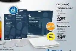 Thansen Fodvarmersæt tilbud