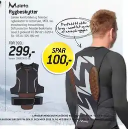 Thansen Rygbeskytter tilbud