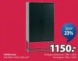 JYSK VIRUM skab tilbud