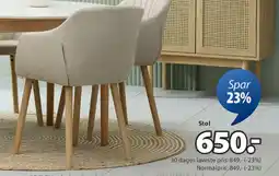 JYSK ADSLEV spisebordsstol tilbud