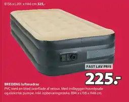 JYSK BREDENG luftmadras tilbud