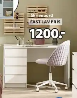 JYSK LIMFJORDEN skrivebord tilbud