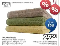 JYSK IDALA håndklæde tilbud