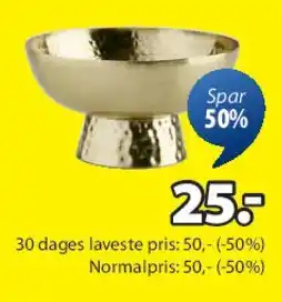 JYSK ABRAHAM dekorationsskål tilbud