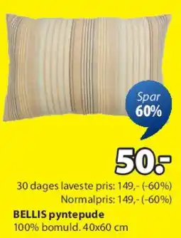 JYSK BELLIS pyntepude tilbud