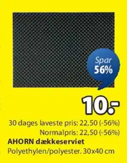 JYSK AHORN dækkeserviet tilbud