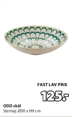 JYSK ODD skål tilbud