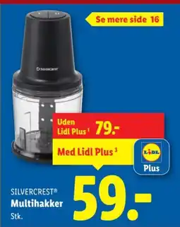 Lidl SILVERCREST® Multihakker tilbud